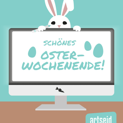 🐰 Wir wünschen Euch schöne Ostertage und ein entspanntes langes Wochenende! Ab Dienstag, den 22.04., sind wir wieder wie gewohnt für Euch da. 🌸 artseid ... aus Liebe zur Werbung! ❤️ #froheostern #feiertage #kreativpause #werbeagentur #agenturleben #kreativagentur #agenturalltag #grafikdesign #gestaltung #grafik #corporatedesign #plakate #visitenkarten #flyer #speisekarte #druck #website #webseite #webentwicklung #werbetechnik #html #css #print #werbeartikel #lübeck #timmendorferstrand #travemünde - artseid · Grafik Webdesign Werbeagentur · Lübeck-Travemünde Schleswig-Holstein