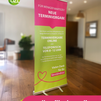 Klare Ansage, klar gestaltet. 💬 Für das Urologische Zentrum Lübeck durften wir ein Roll-up entwerfen, das den Praxisalltag entspannter macht – für das Team genauso wie für die Patient:innen. Weniger Wartezeit, mehr Struktur, mehr Zeit für das Wesentliche. 👩‍⚕️📲 artseid ... aus Liebe zur Werbung! ❤️ #artseid #rollup #werbeagentur #agenturleben #kreativagentur #agenturalltag #grafikdesign #gestaltung #grafik #corporatedesign #plakate #visitenkarten #flyer #speisekarte #druck #website #webseite #webentwicklung #werbetechnik #html #css #print #werbeartikel #lübeck #timmendorferstrand #travemünde - artseid · Grafik Webdesign Werbeagentur · Lübeck-Travemünde Schleswig-Holstein